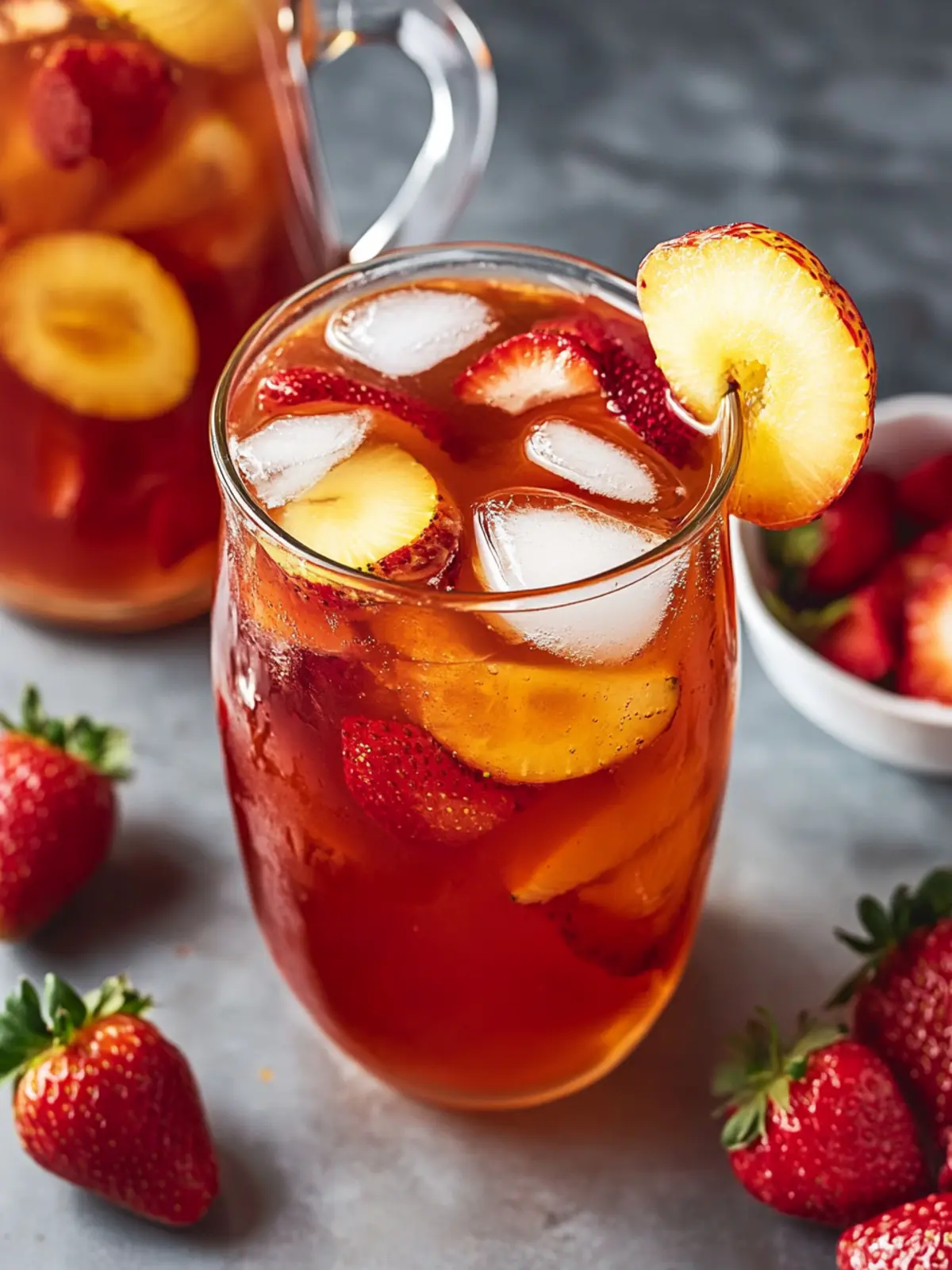 Southern Strawberry Sweet Tea That Will Refresh Your Soul 2 Southern Strawberry Sweet Tea