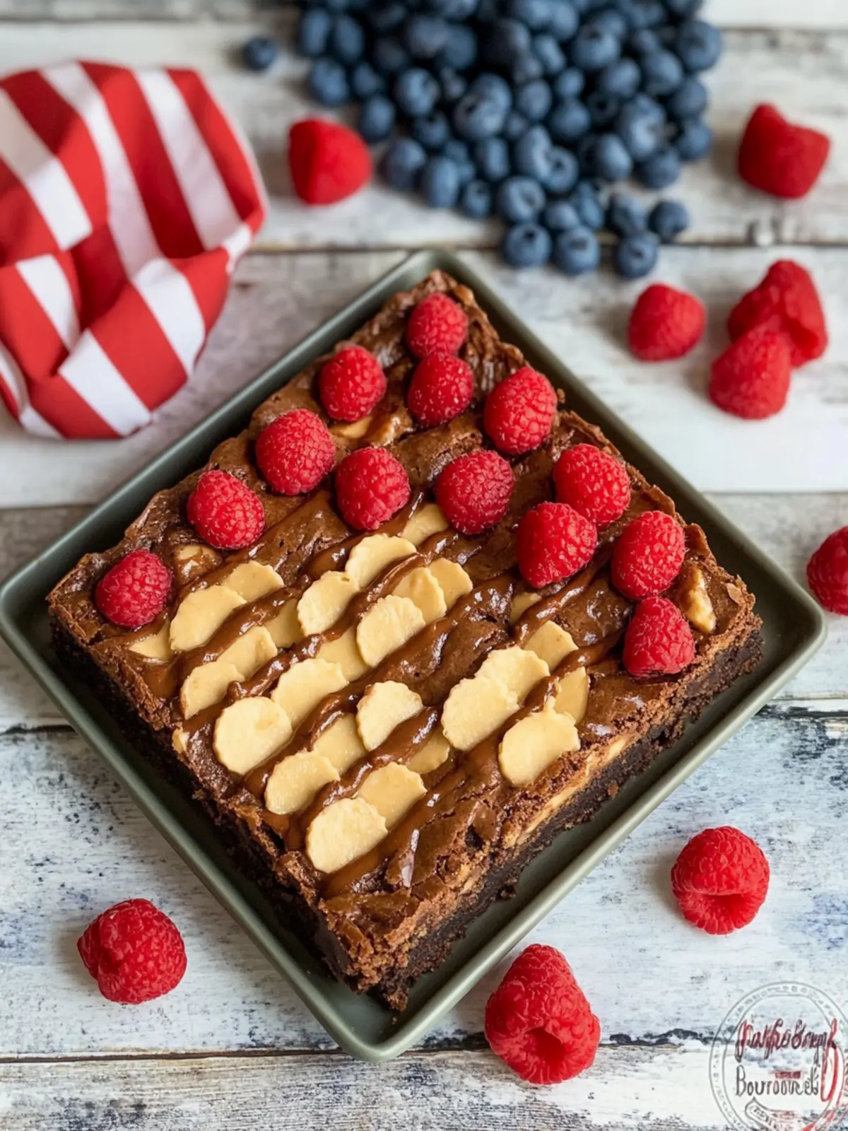 Delicious 4th July Peanut Butter Brownies You’ll Crave 4 4th July peanut butter brownies