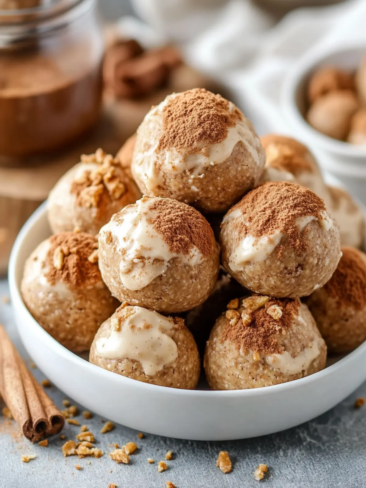 Sweet Treats with a Twist: Biscoff Cheesecake Protein Balls