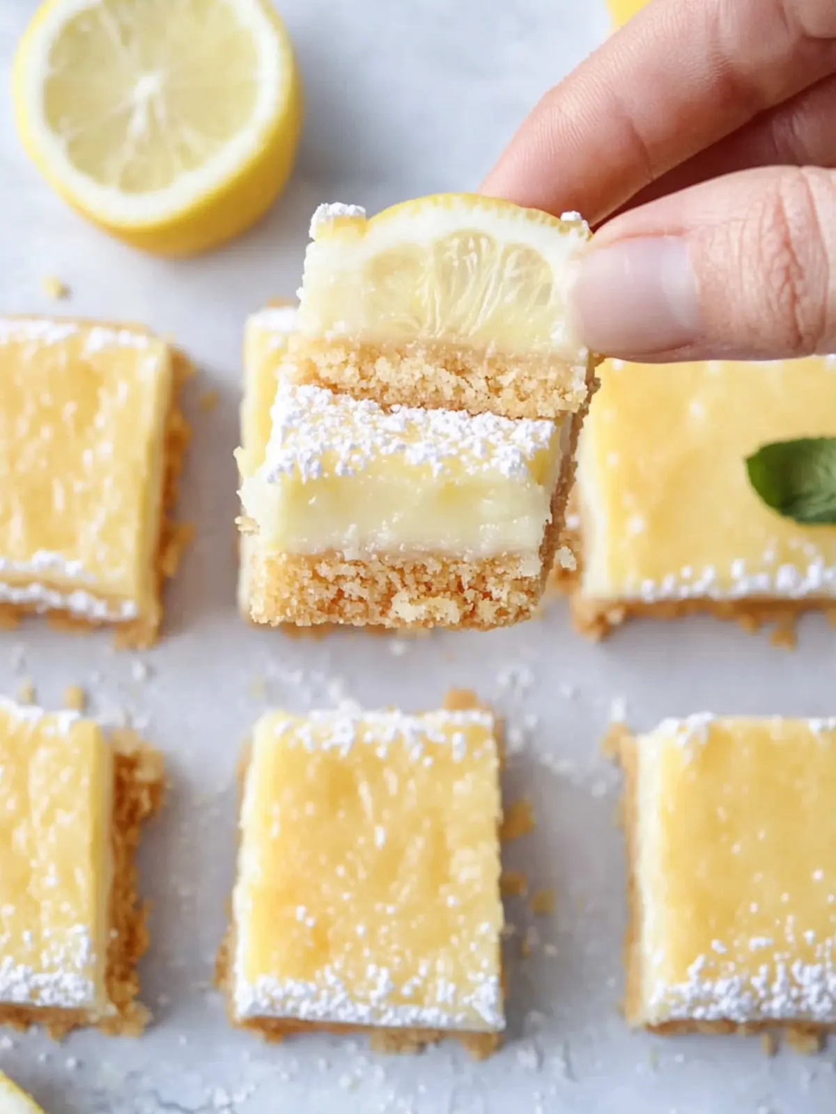 Zesty Creamy Lemon Squares that Brighten Your Day 3 Creamy Lemon Squares