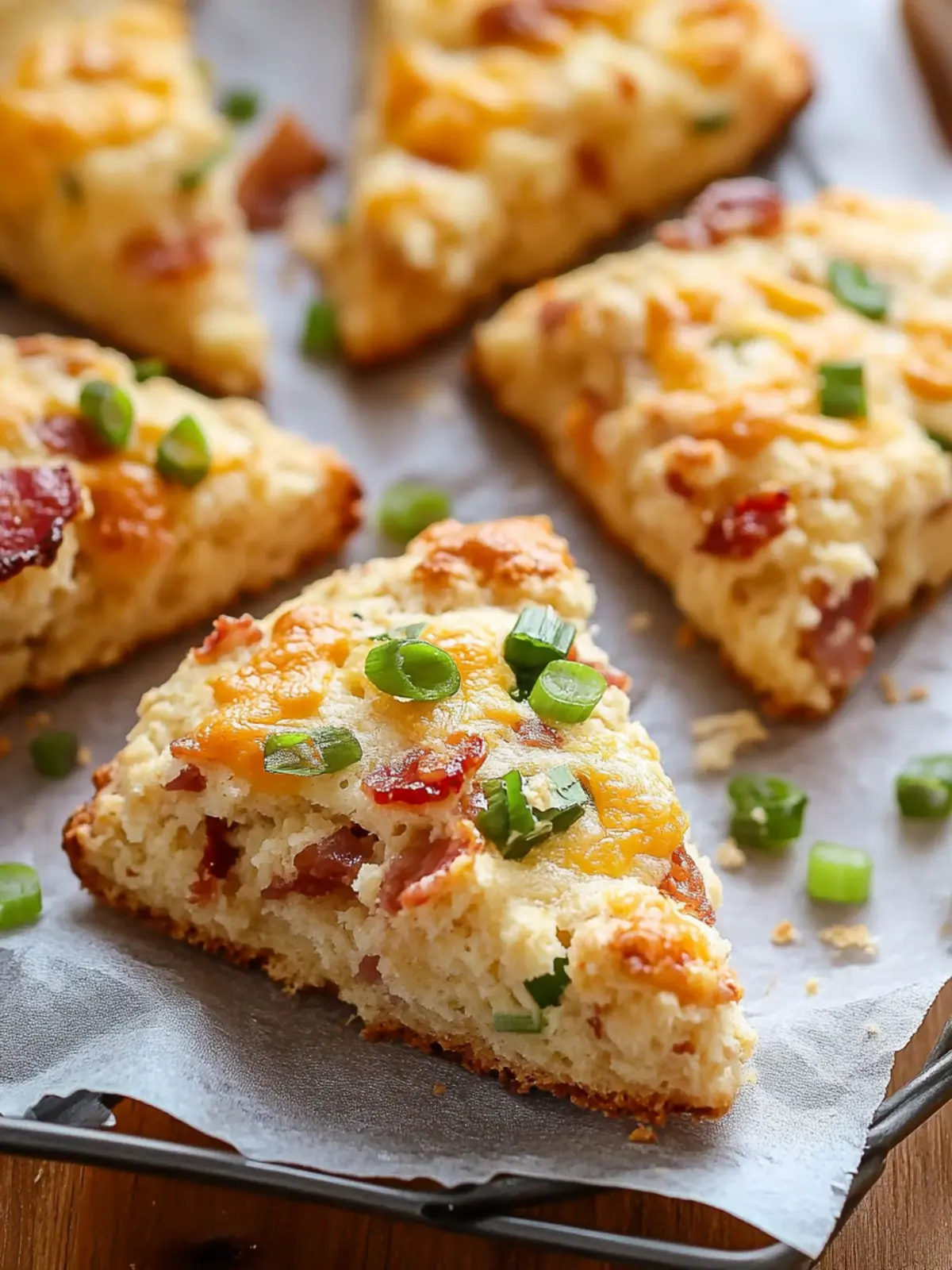Savory Bacon, Cheddar, & Scallion Scones for Ultimate Comfort 3 Savory Bacon, Cheddar, & Scallion Scones