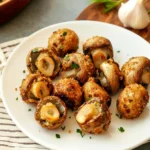 Crispy Oven Fried Garlic Mushrooms That Everyone Will Love 6 Crispy Oven Fried Garlic Mushrooms