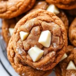 White Chocolate Pumpkin Snickerdoodles