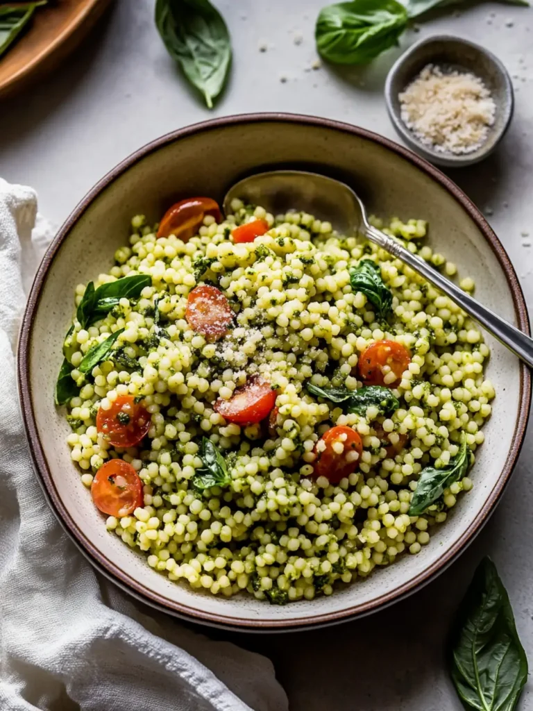 Pesto Couscous